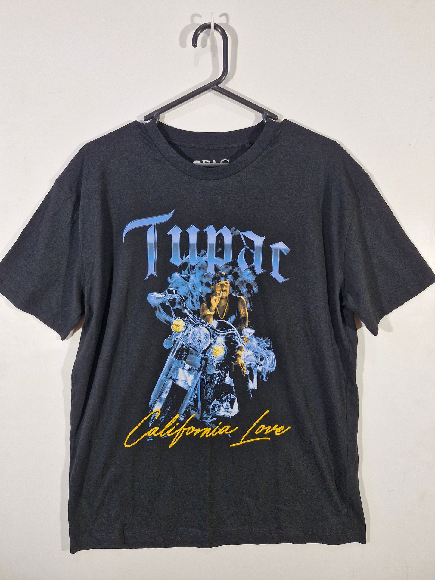 2Pac California Love Black Graphic Tee - Men's Large