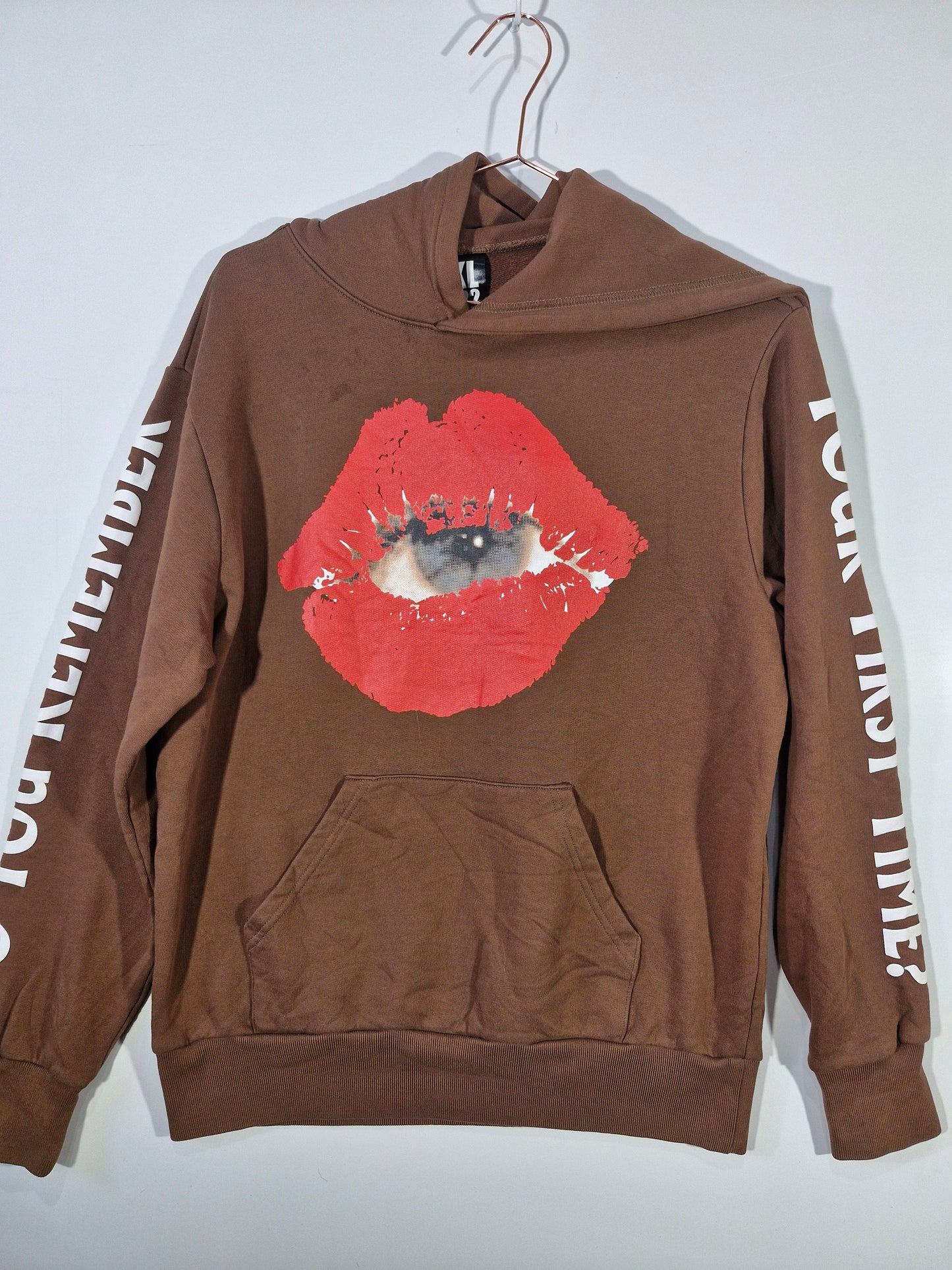 The Kid Laroi End Of The World Tour 2022 Hoodie - Brown - Men's Small - Concert Merch
