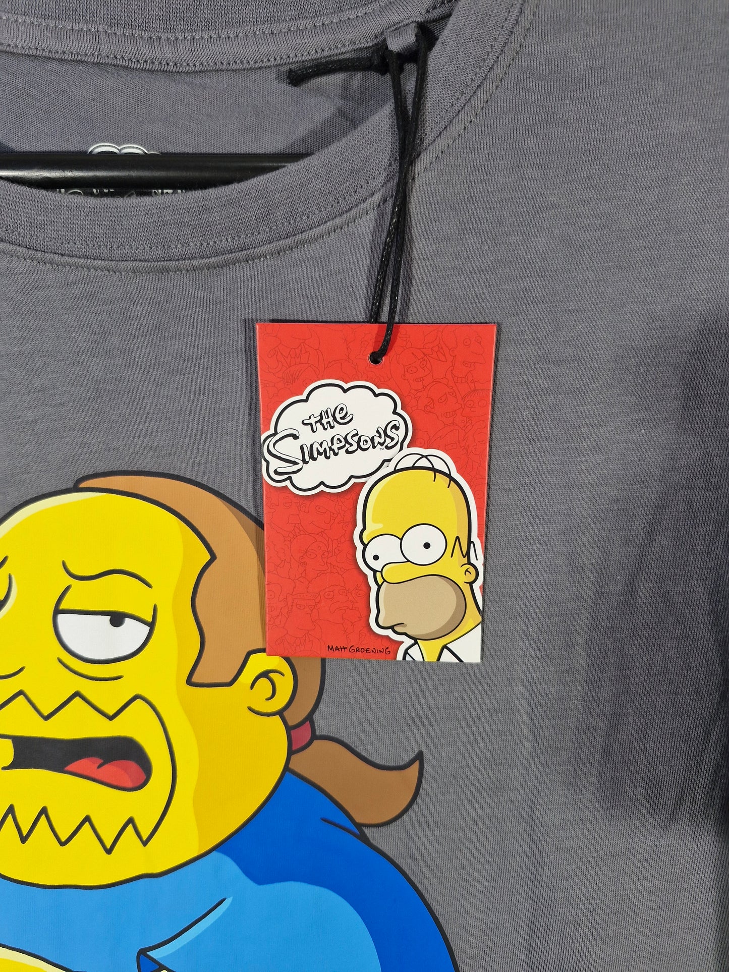 The Simpsons Worst Episode Ever Comic Book Guy Graphic Tee - Grey - Size XL