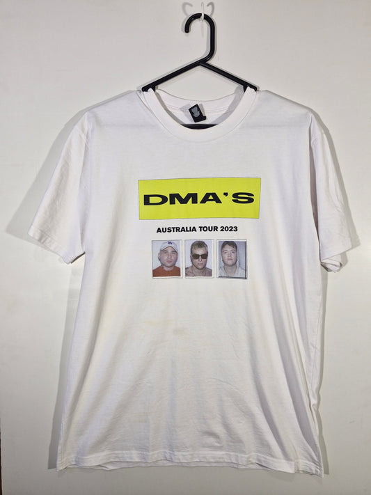DMA's Australia Tour 2023 Double-Sided Tour Tee - White - Size L