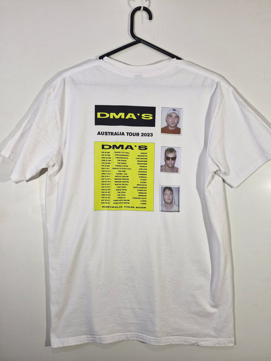 DMA's Australia Tour 2023 Double-Sided Tour Tee - White - Size L