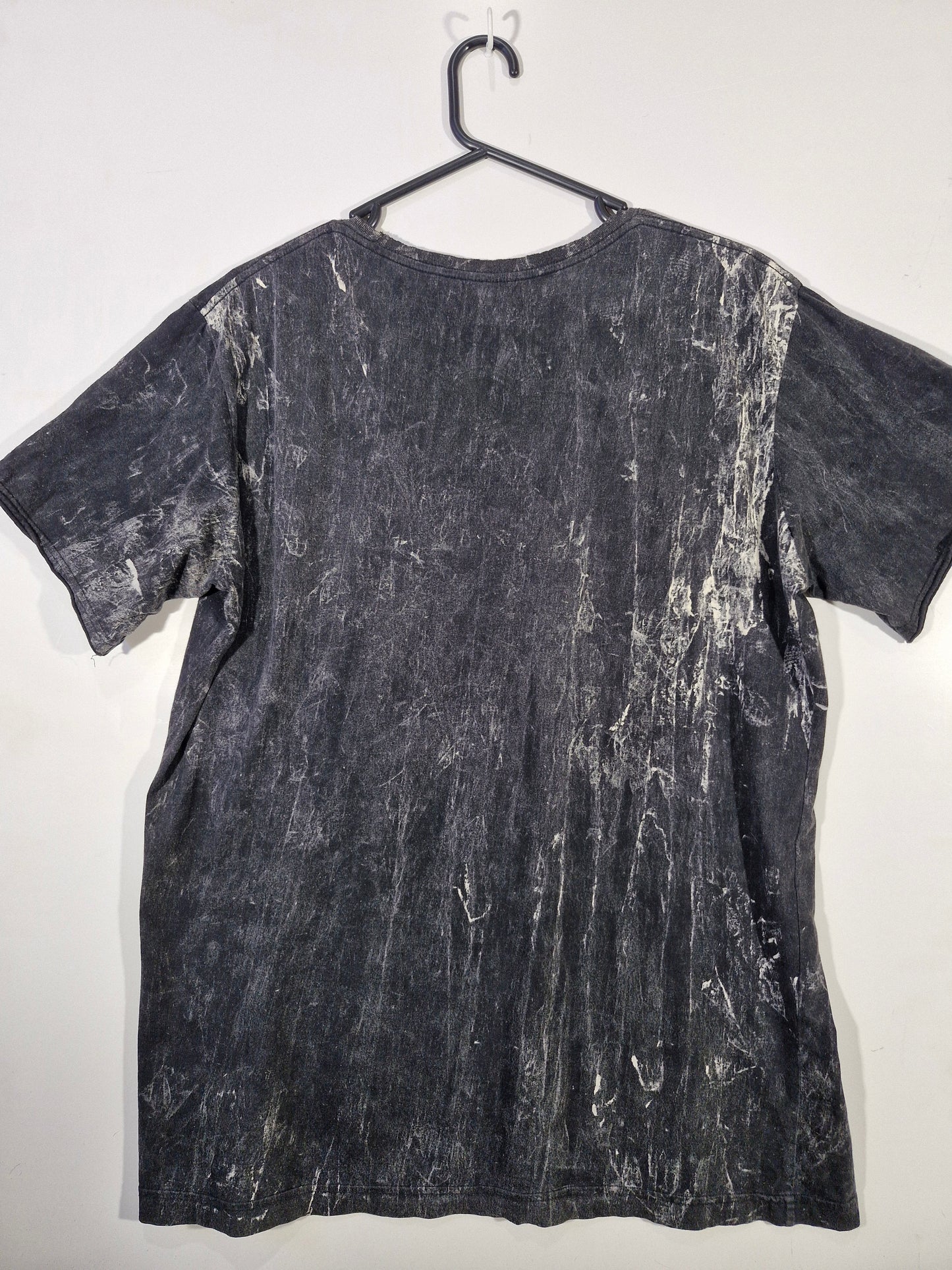 Jimi Hendrix Acid Wash Graphic Tee - Black - Size Estimated L - Tag Removed