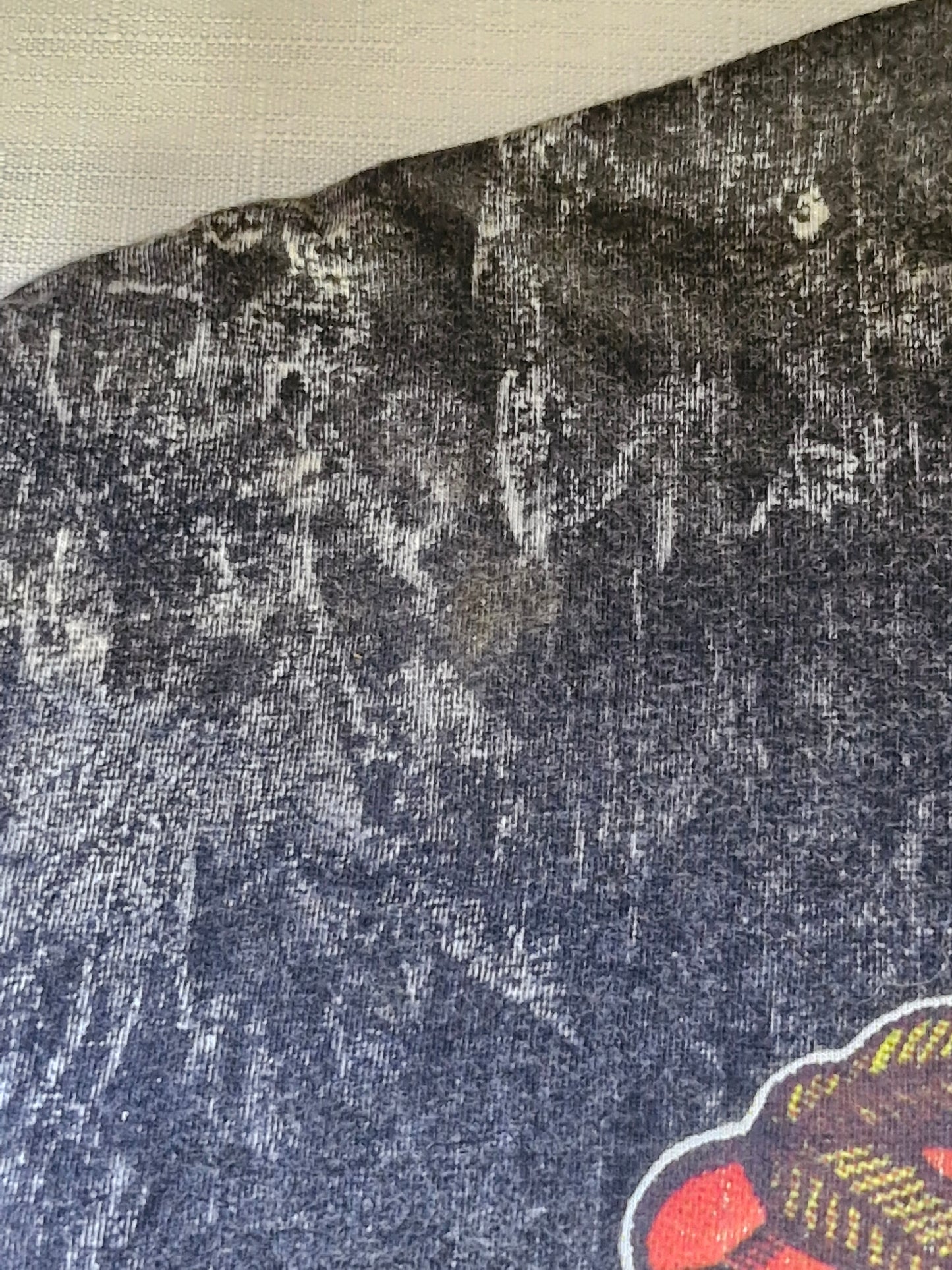 Jimi Hendrix Acid Wash Graphic Tee - Black - Size Estimated L - Tag Removed