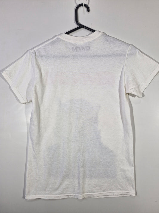 Eminem Portrait Graphic Tee - White - Size Small