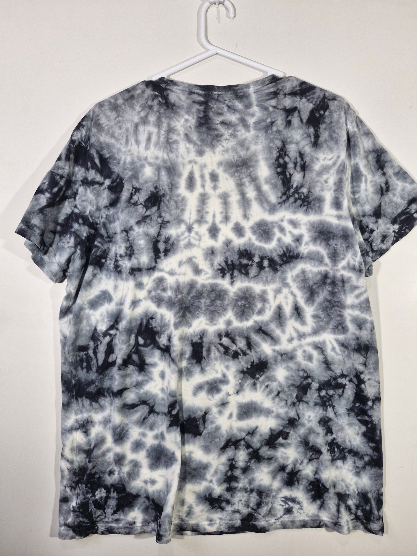 My Hero Academia Tie Dye Graphic Tee - Black/White - Size XL