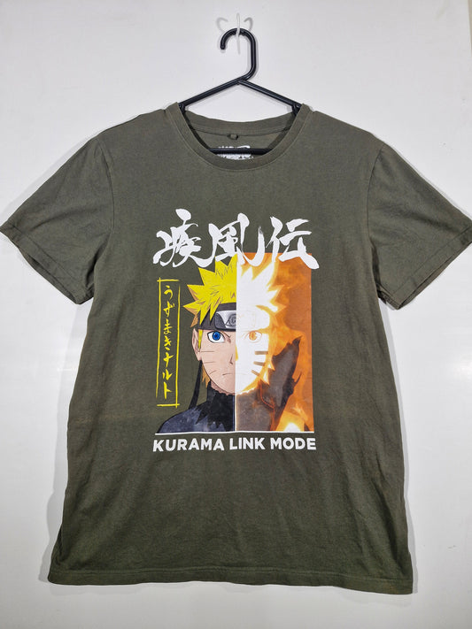 Naruto Shippuden "Kurama Link Mode" Graphic T-Shirt – Size M
