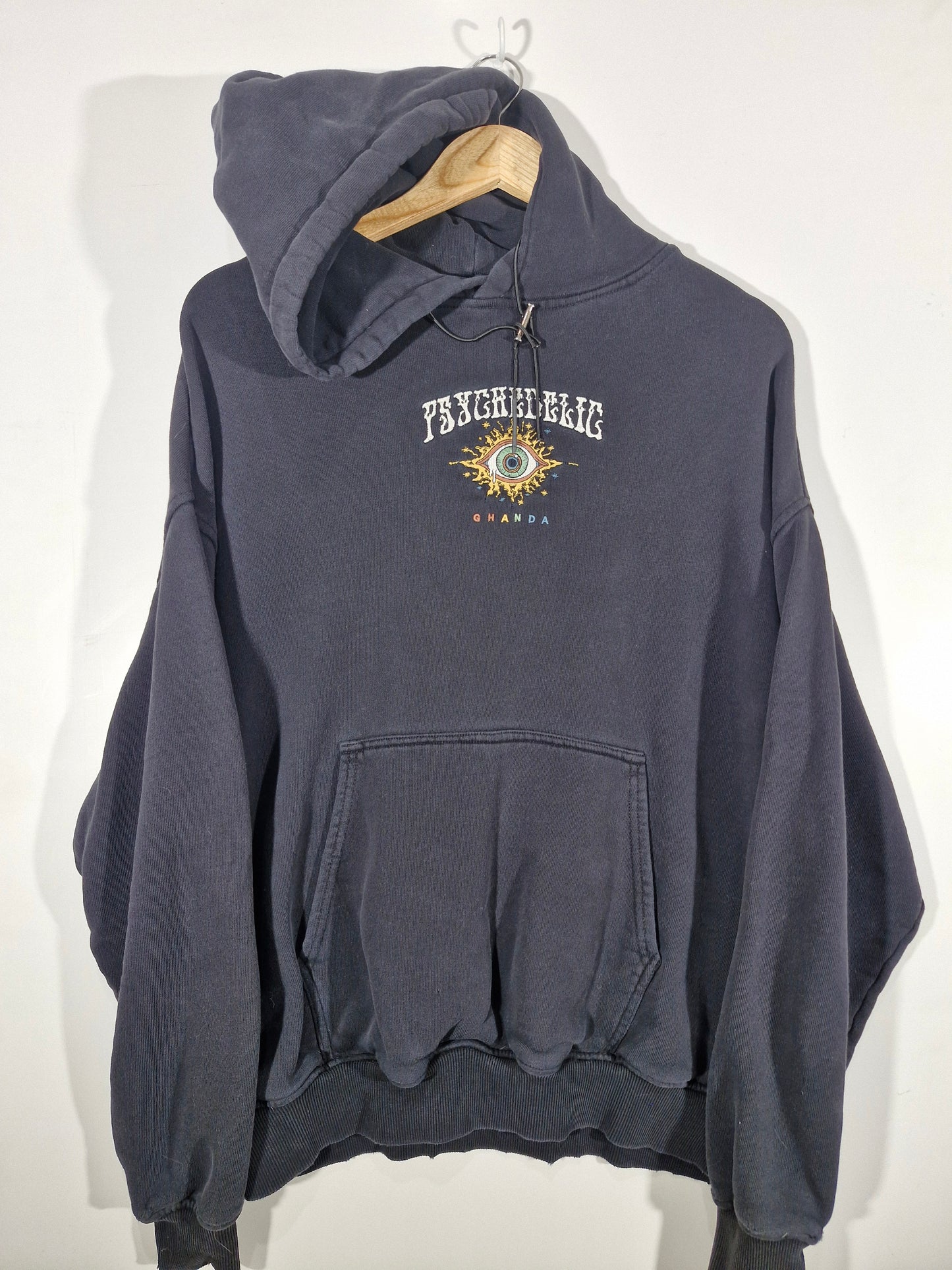 Ghanda "Psychedelic" Oversized Hoodie – Size 14