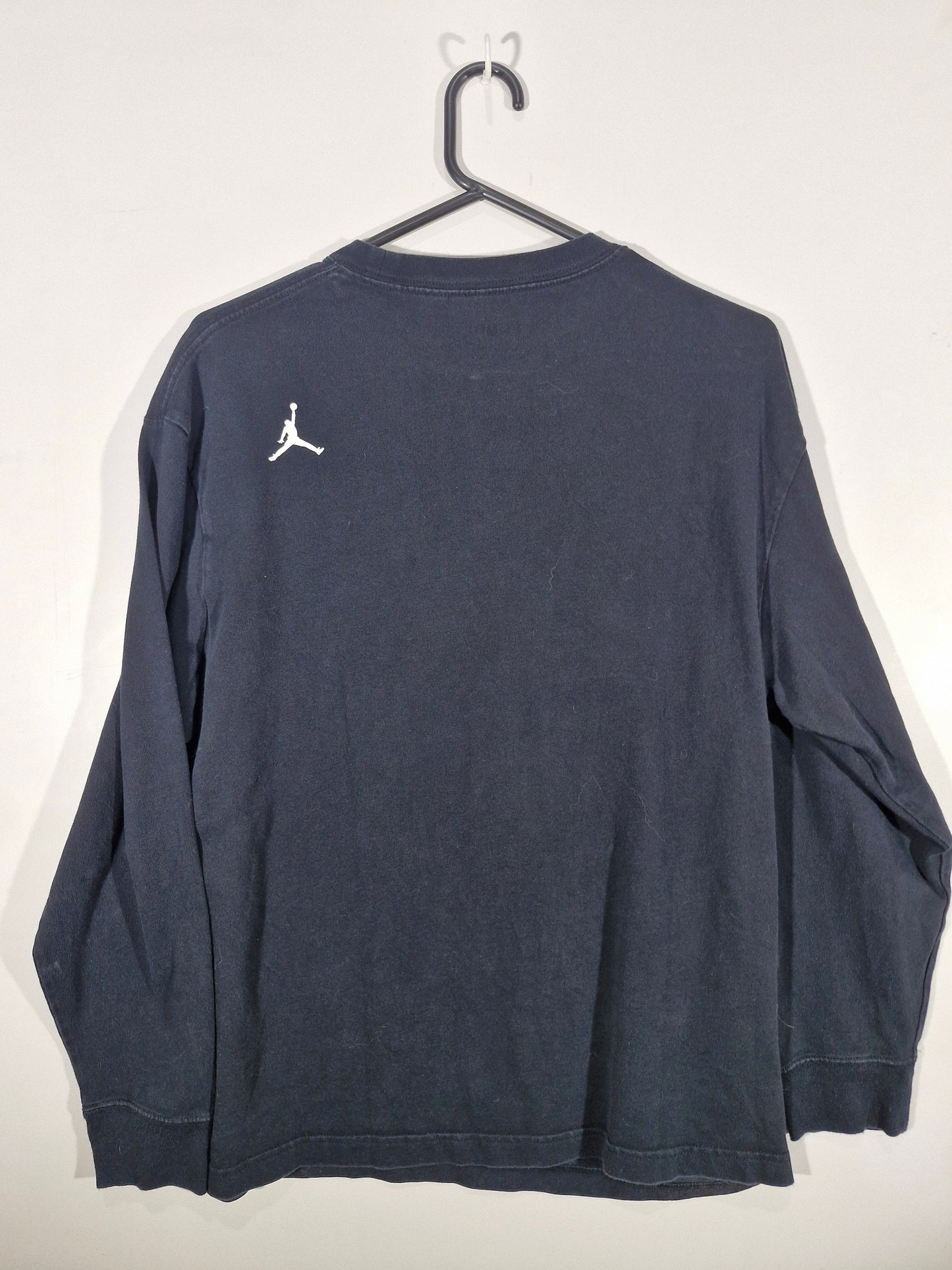 Jordan Engineered Long Sleeve T-Shirt - Black - Size Large