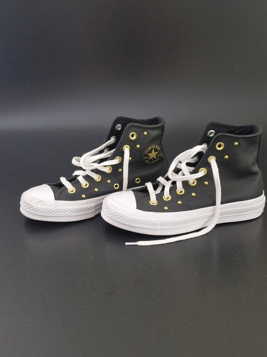 Converse Chuck Taylor All Star Sneakers - Black/White - US 5