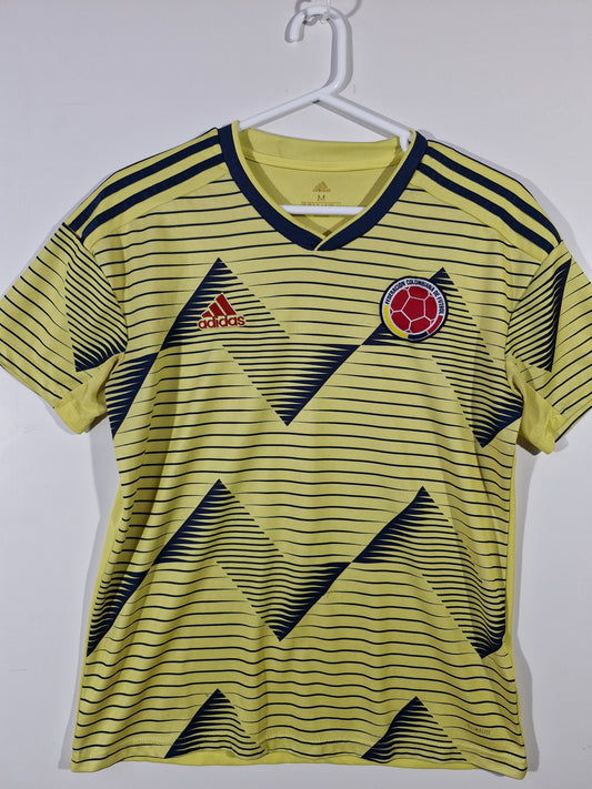 Adidas Vintage Graphic T-Shirt - Yellow & Black Size - Men's Medium
