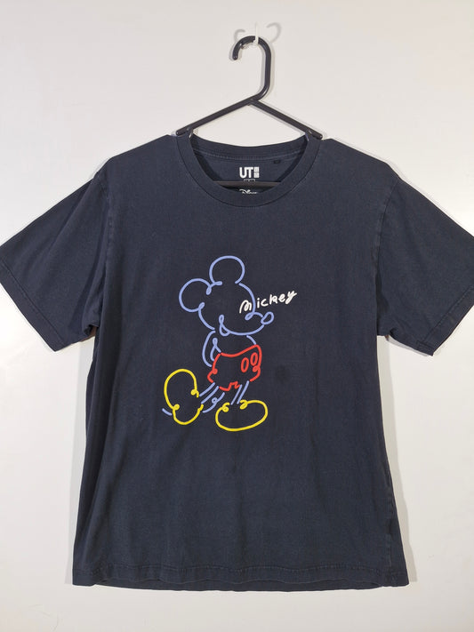 Uniqlo x Disney Graphic T-Shirt - Black Size - Men's Large