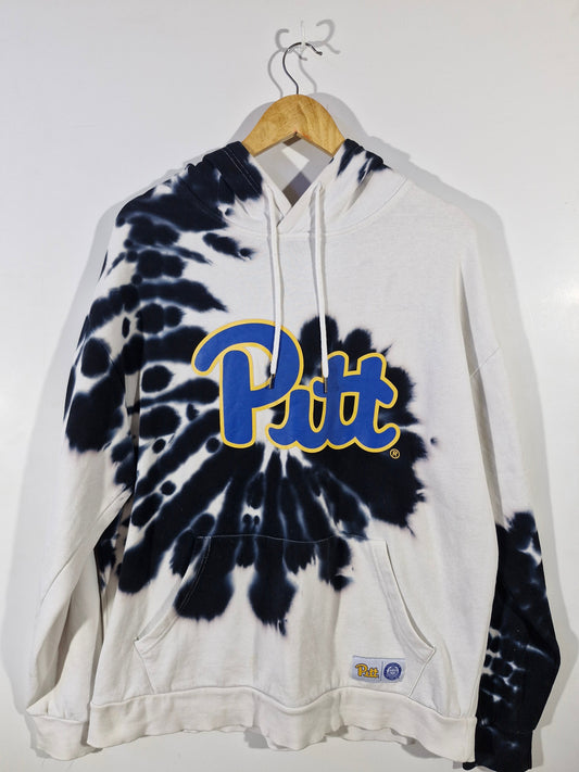 Factorie Pitts Graphic Hoodie - White &amp; Black - Size Men's Medium