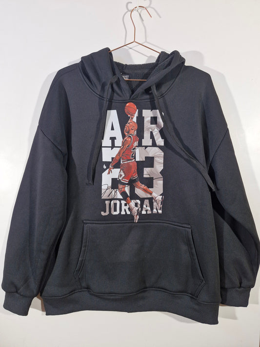 Surfing Team Michael Jordan Graphic Hoodie - Black - Size Men's XXL