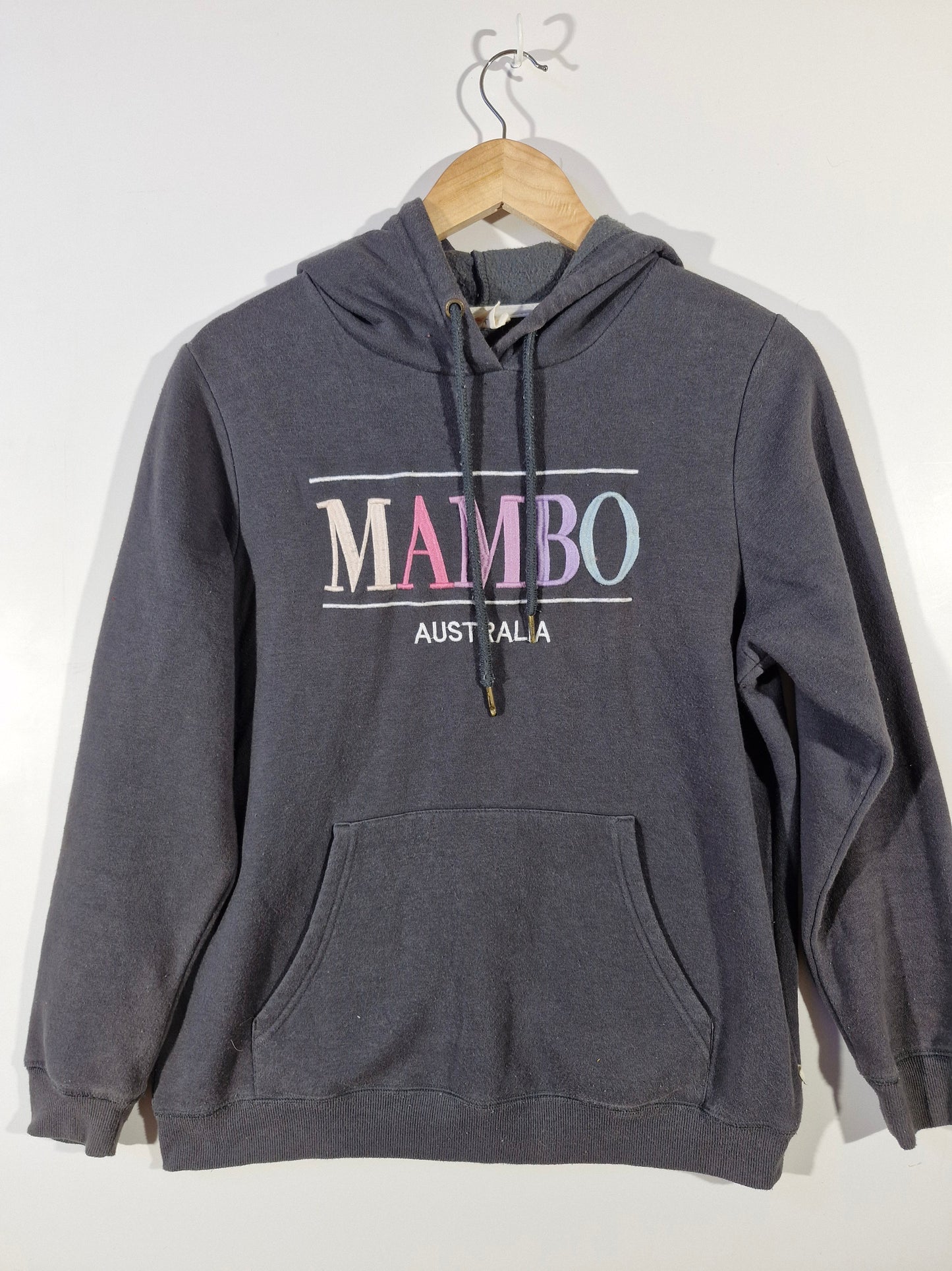 Mambo Australia Hoodie - Black - Size 12