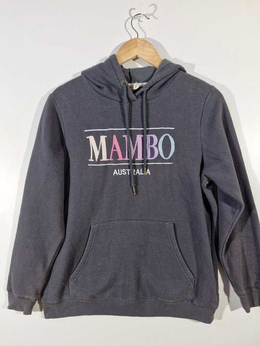 Mambo Australia Hoodie - Black - Size 12