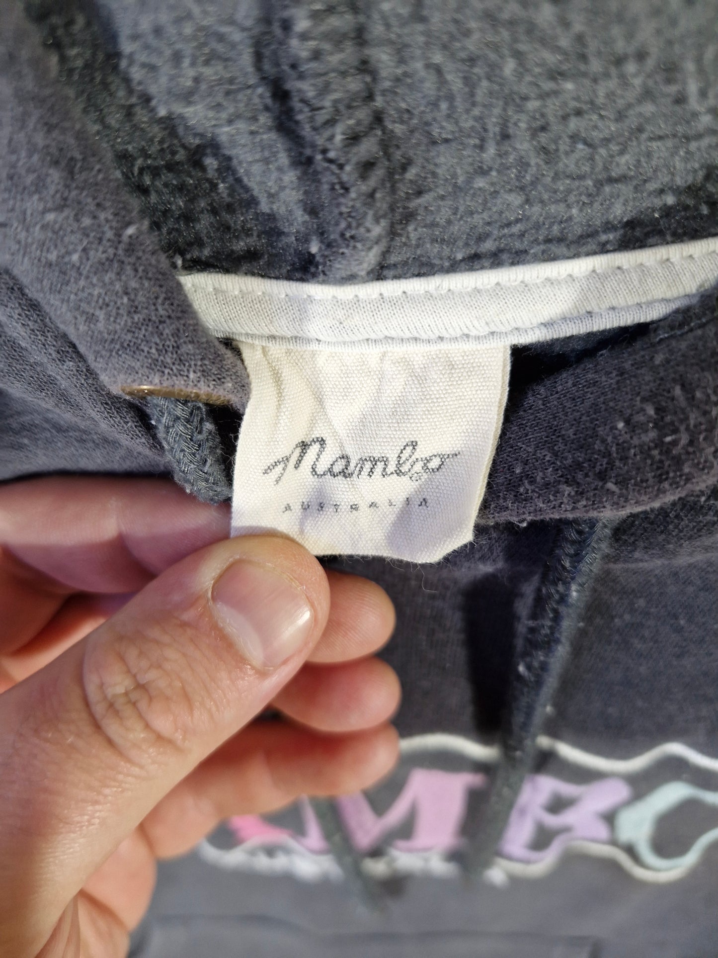 Mambo Australia Hoodie - Black - Size 12
