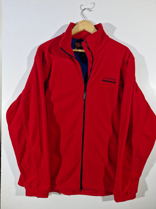 Kathmandu Windstopper Jacket - Red - Size Men's Large