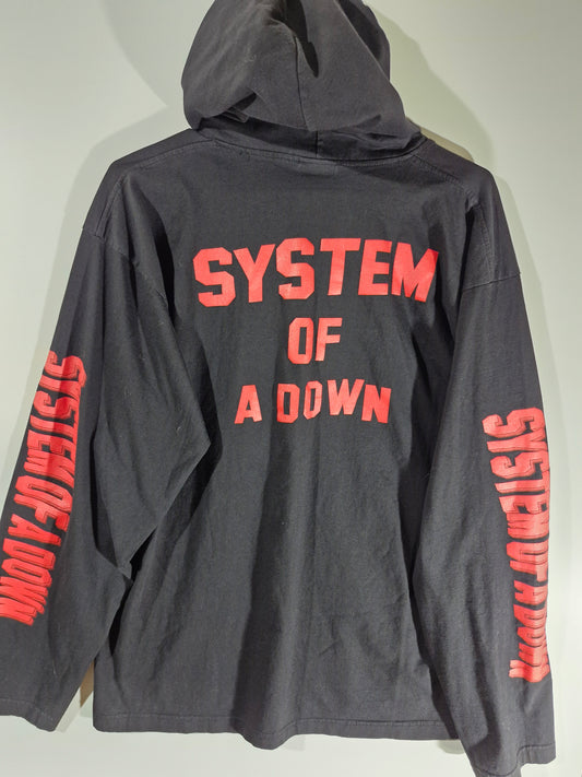 System of a Down Lightweight Graphic Hoodie - Black - Size Men's XL