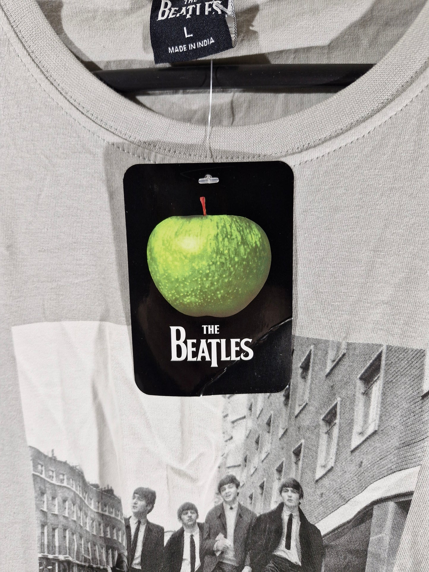 The Beatles Graphic T-Shirt - Grey Size - Men's Large
