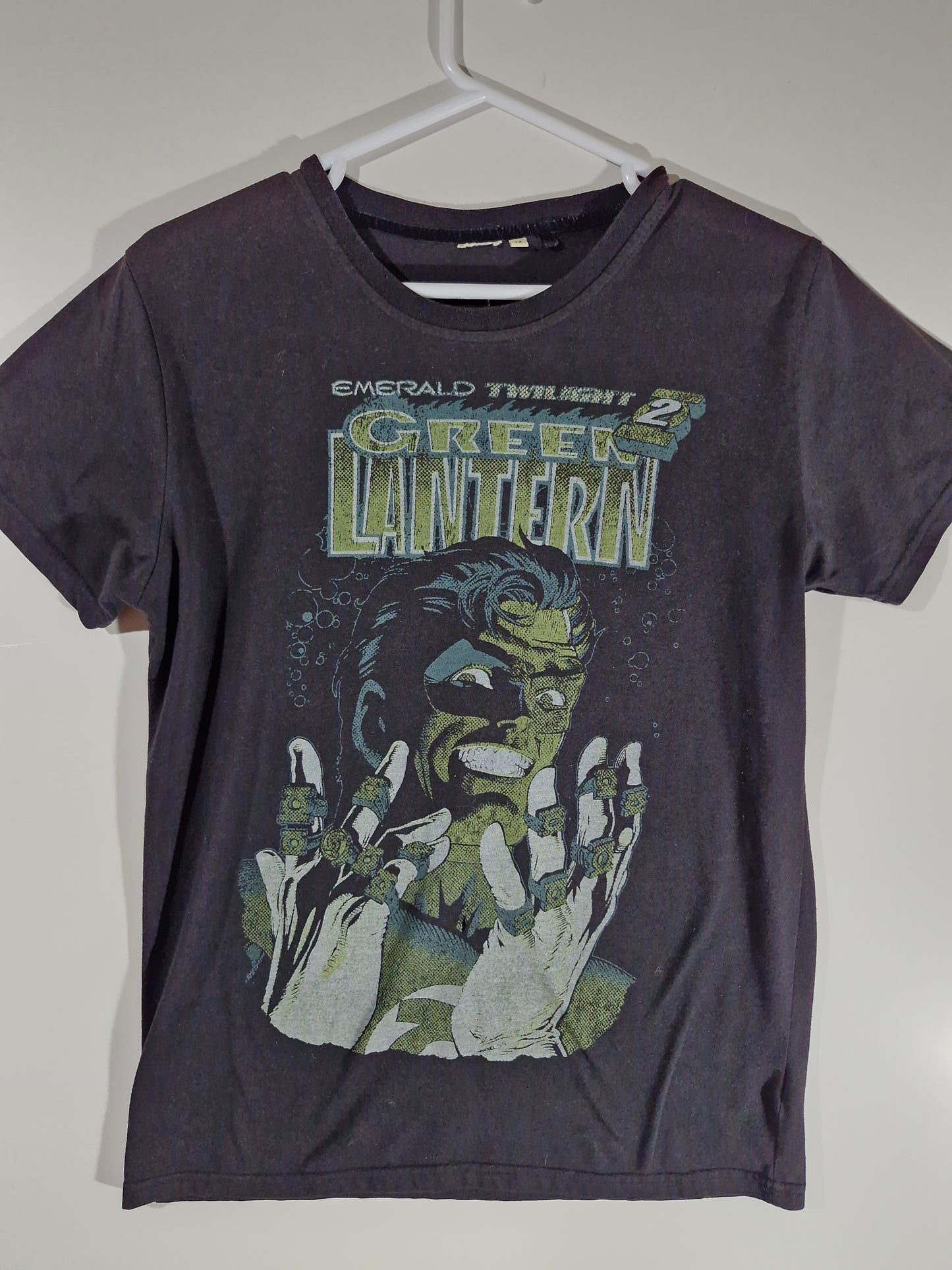 Green Lantern Graphic T-Shirt - Black Size - Men's Medium