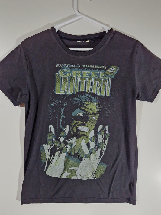 Green Lantern Graphic T-Shirt - Black Size - Men's Medium