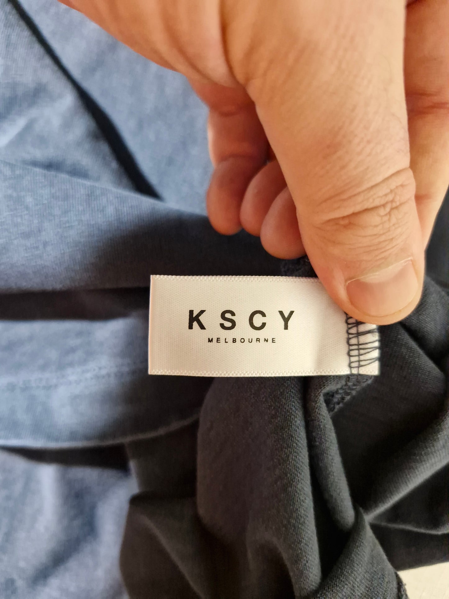 KSCY Kiss Chacey Graphic T-Shirt - Blue Size - Men's Large