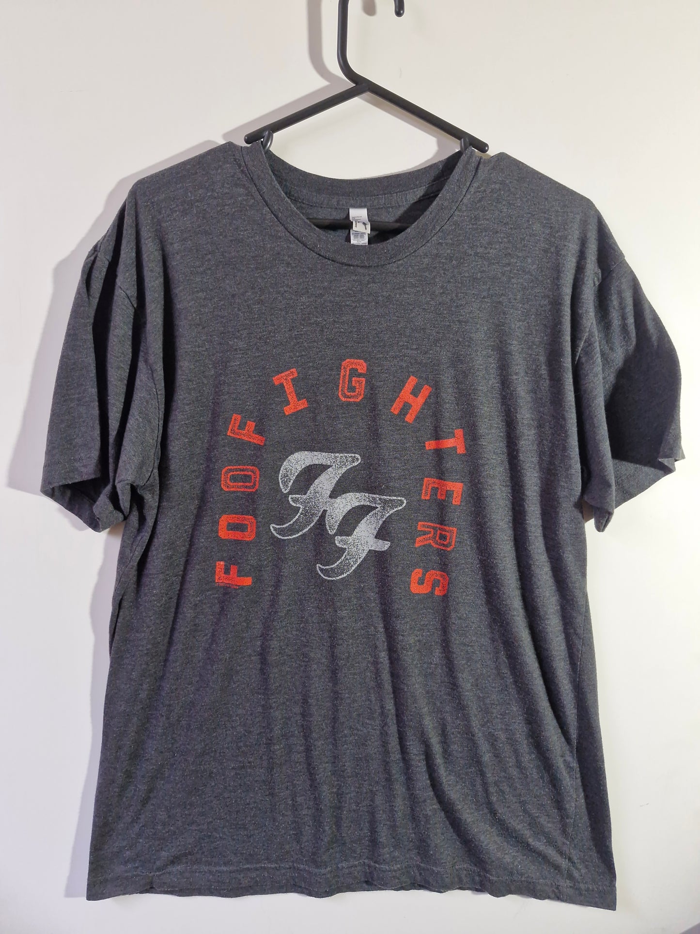 Foo Fighters Graphic T-Shirt - Grey - Size Men's XL