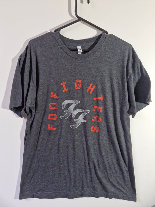 Foo Fighters Graphic T-Shirt - Grey - Size Men's XL