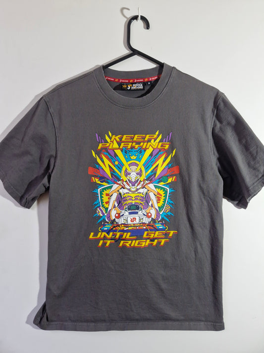 RRQ x 3SECOND Graphic T-Shirt - Brown - Size Men's Medium