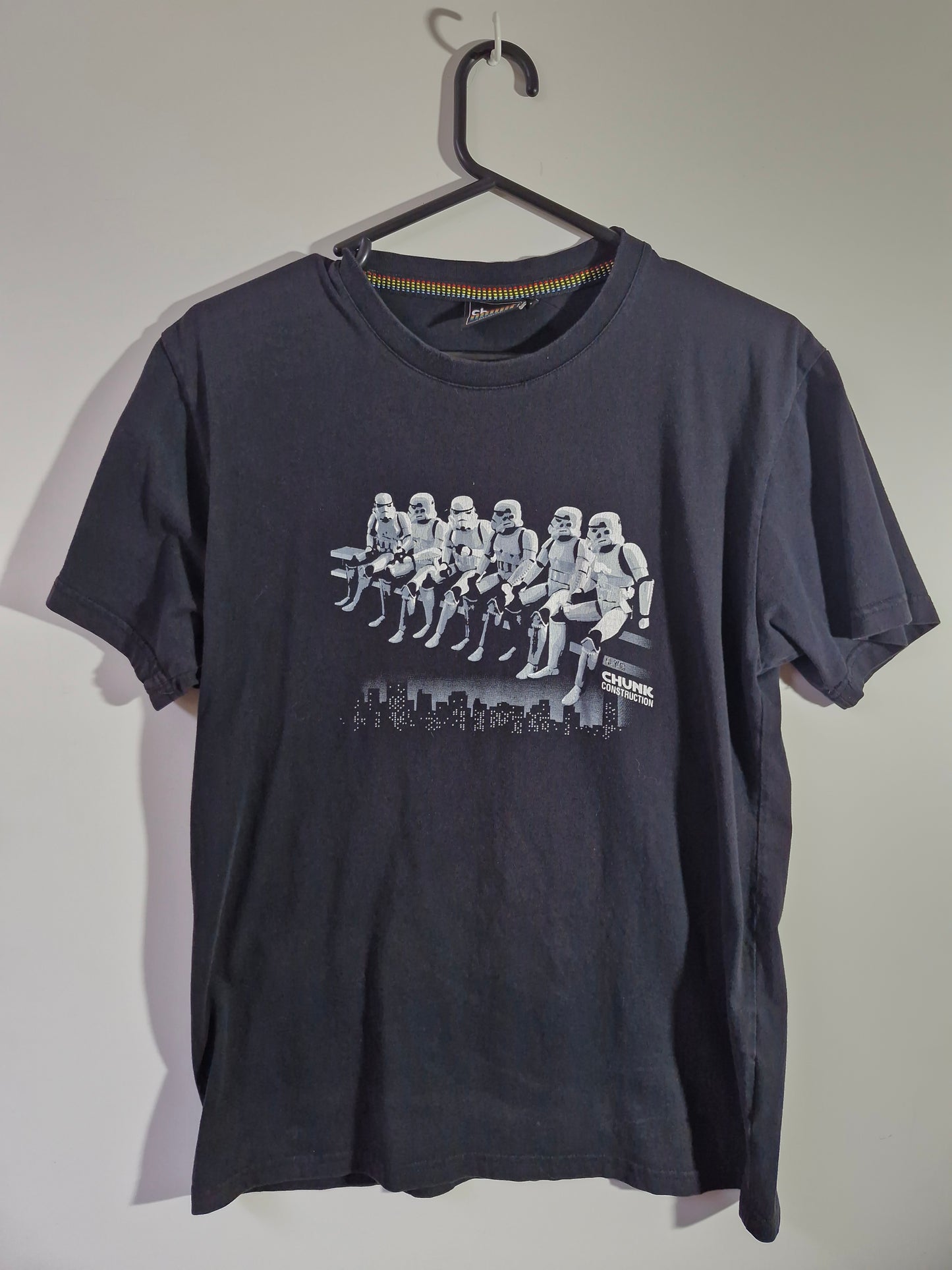Chunk NY Stormtrooper Graphic T-Shirt - Black - Size Men's Large