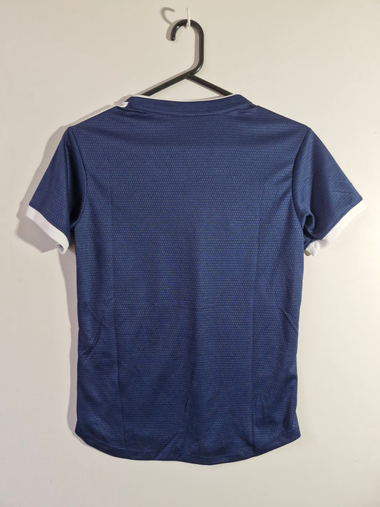 Adidas Zanzibar Support Graphic T-Shirt - Blue &amp; White - Size Men's Small