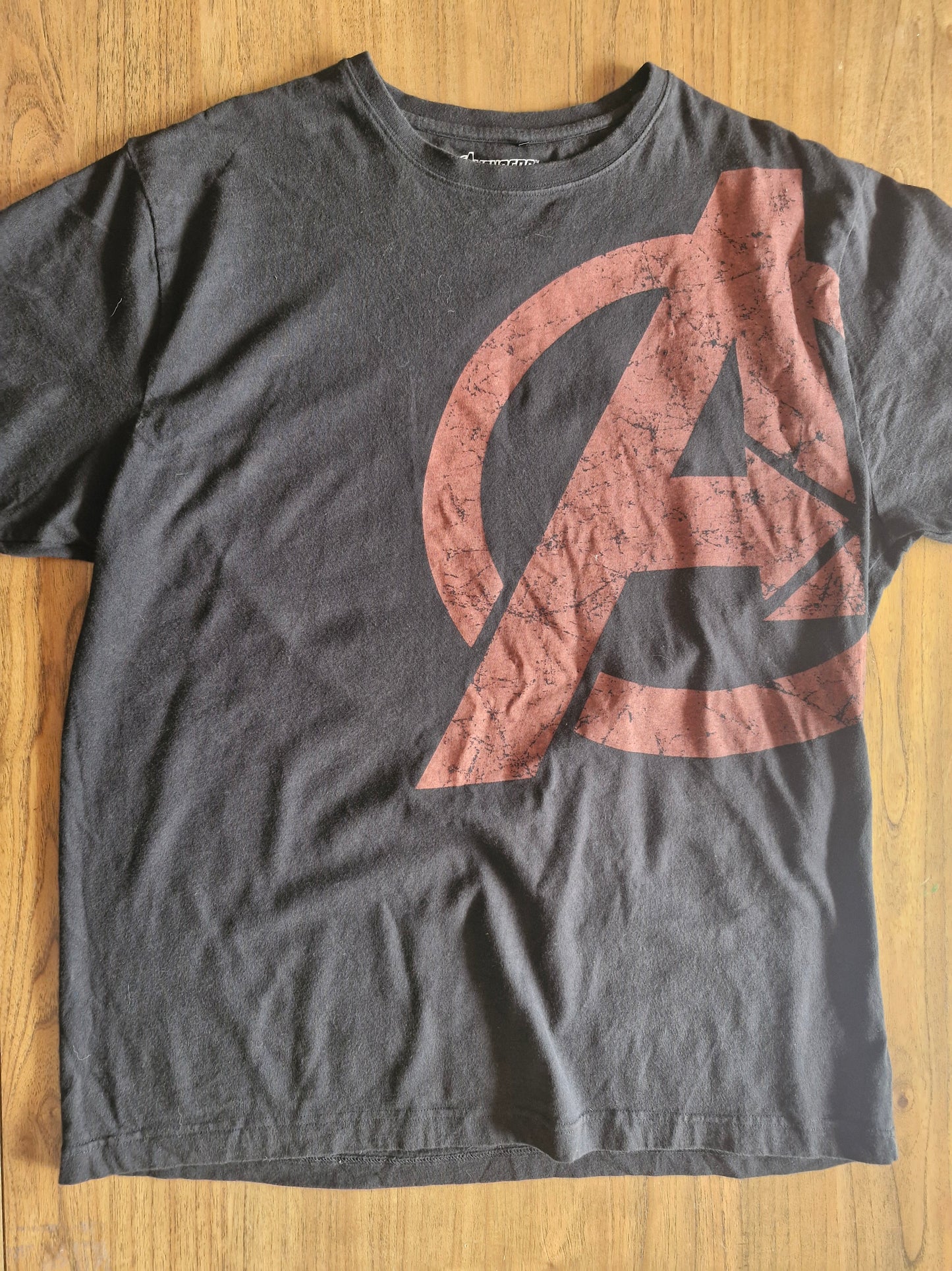 Marvel Avengers Logo T-Shirt – Black – Size XXXL