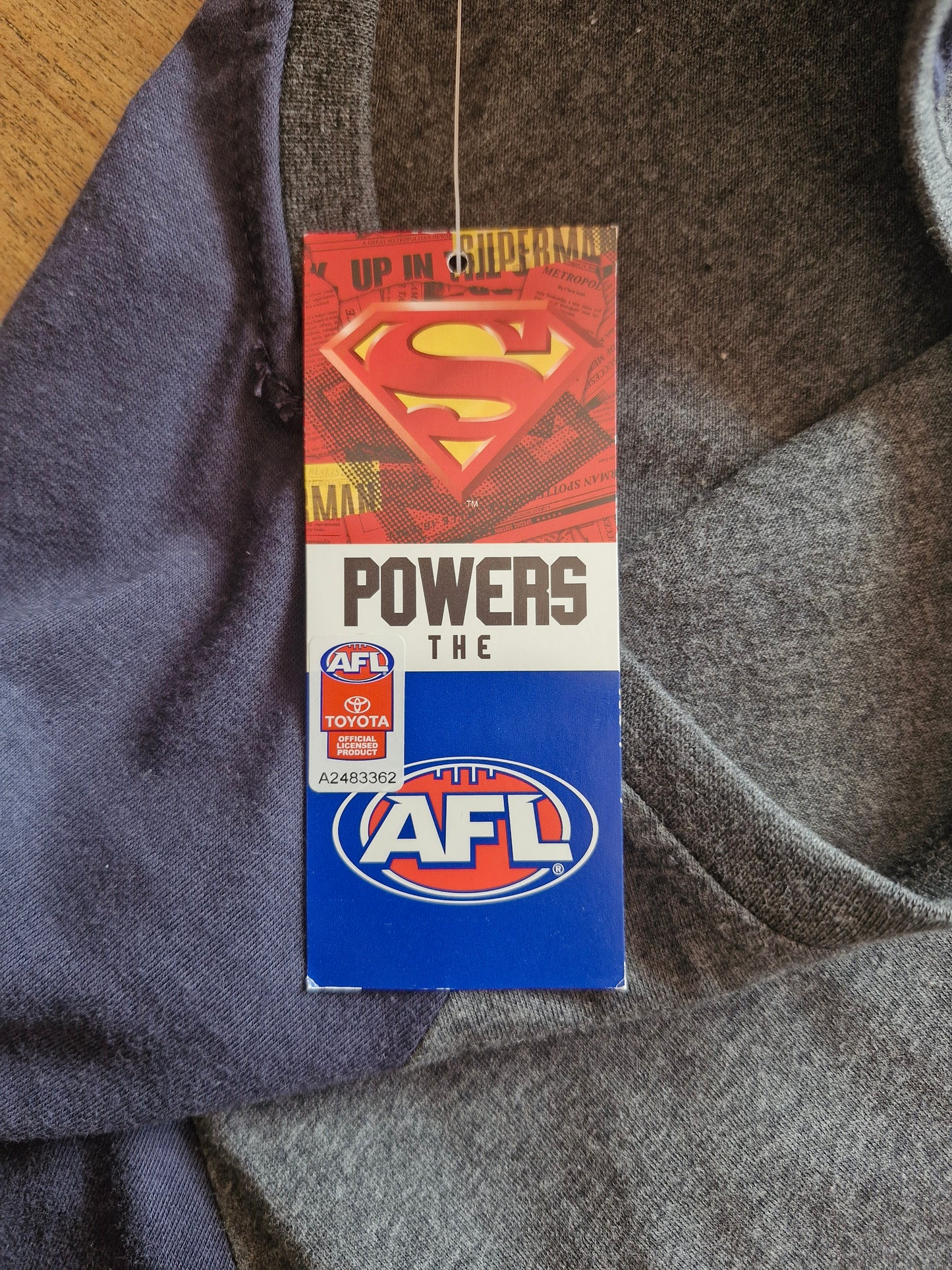 Superman x AFL Official Tee – Powers the AFL